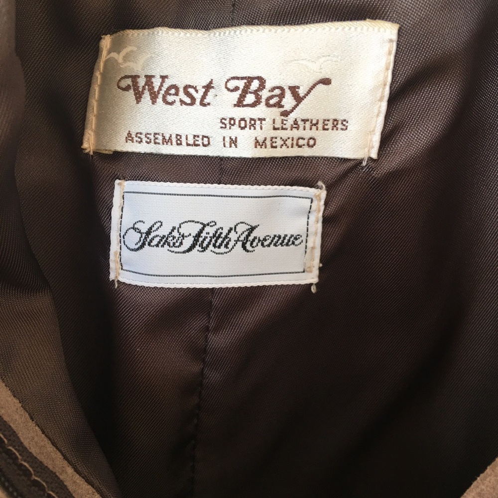 Slacks Pants for women genuine soft suede leather size 4 very classy Saks 5th Av - Picture 5 of 7